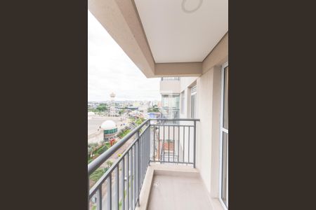 Varanda  de apartamento para alugar com 2 quartos, 55m² em Jardim, Santo André