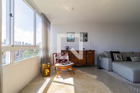 Sala de apartamento à venda com 3 quartos, 240m² em Paraíso do Morumbi, São Paulo