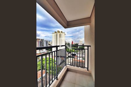 Sala - Varanda de apartamento para alugar com 2 quartos, 55m² em Jardim, Santo André