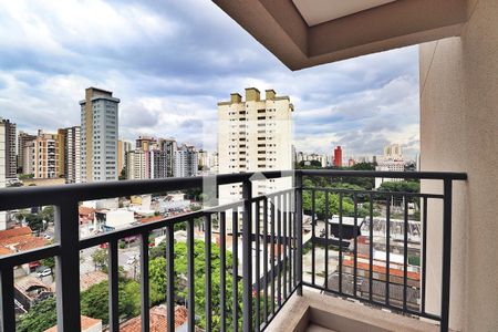 Sala - Varanda de apartamento para alugar com 2 quartos, 55m² em Jardim, Santo André