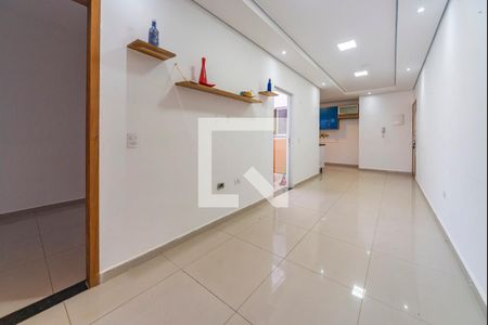 Sala de apartamento para alugar com 2 quartos, 50m² em Vila Linda, Santo André
