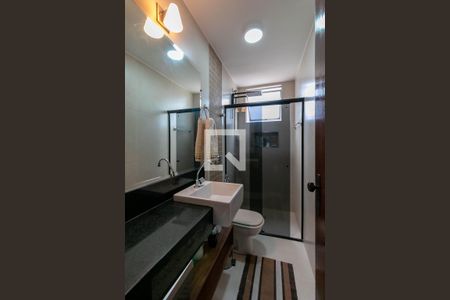 Banheiro Social de apartamento à venda com 3 quartos, 130m² em Padre Eustáquio, Belo Horizonte