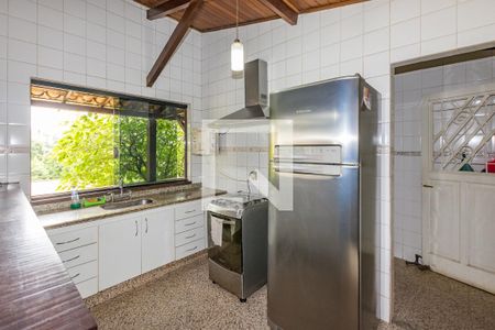 Cozinha de casa à venda com 4 quartos, 221m² em Havaí, Belo Horizonte