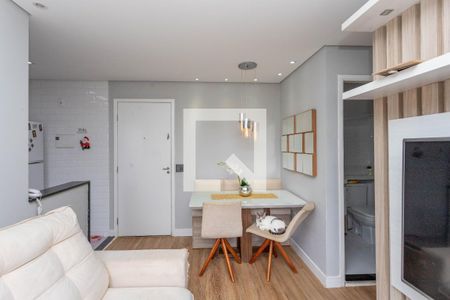 Sala  de apartamento à venda com 2 quartos, 39m² em Jardim Campanario, Diadema