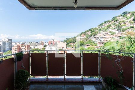 Varanda da Sala de apartamento à venda com 3 quartos, 75m² em Tijuca, Rio de Janeiro