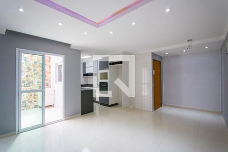 Sala de apartamento para alugar com 2 quartos, 62m² em Jardim Stella, Santo André
