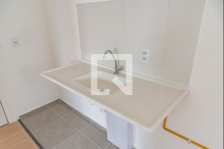 Studio à venda com 33m², 2 quartos e sem vagaCozinha/área de serviço