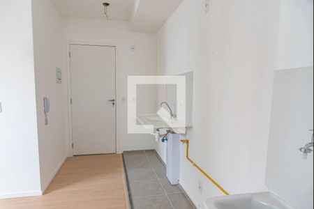 Studio à venda com 33m², 2 quartos e sem vagaCozinha/área de serviço