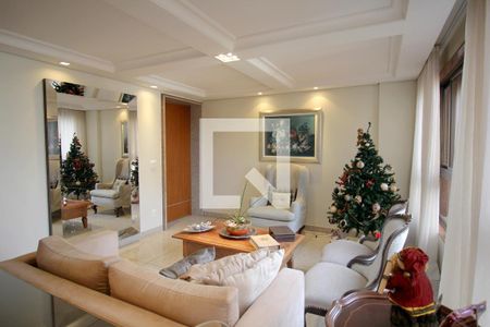 Sala de apartamento à venda com 4 quartos, 183m² em Sion, Belo Horizonte