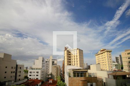 Vista da sala de apartamento à venda com 4 quartos, 183m² em Sion, Belo Horizonte