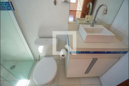 Casa de condomínio para alugar com 450m², 5 quartos e 5 vagasÁrea comum Sala de Ginastica - banheiro