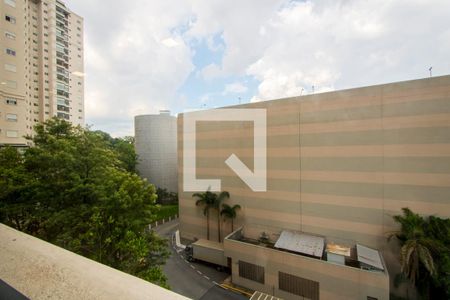 Vista da varanda gourmet de apartamento à venda com 3 quartos, 110m² em Vila Gilda, Santo André