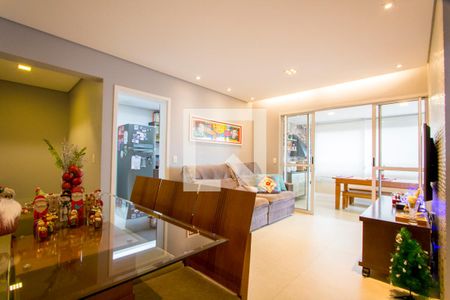 Sala de apartamento à venda com 3 quartos, 110m² em Vila Gilda, Santo André
