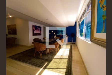 Sala de apartamento para alugar com 4 quartos, 308m² em Leblon, Rio de Janeiro