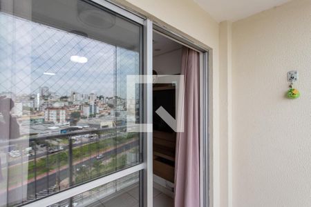 Varanda da Sala de apartamento para alugar com 3 quartos, 71m² em Paquetá, Belo Horizonte