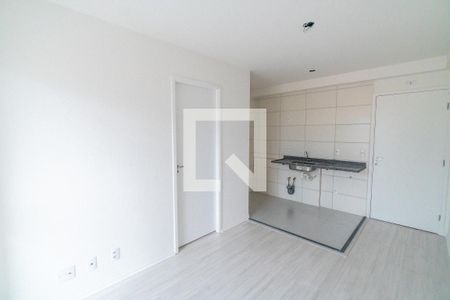 Sala/Cozinha de apartamento à venda com 1 quarto, 27m² em Vila Campestre, São Paulo