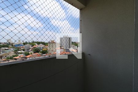 Sacada da Sala de apartamento à venda com 2 quartos, 53m² em Vila Alpina, Santo André