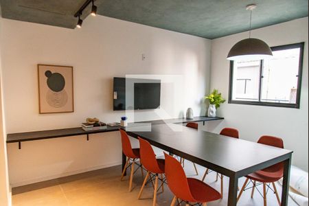 Studio à venda com 24m², 1 quarto e sem vaga Studio à venda com 24m², 1 quarto e sem vagaCoworking