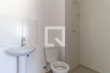 Banheiro de kitnet/studio à venda com 1 quarto, 24m² em Sé, São Paulo