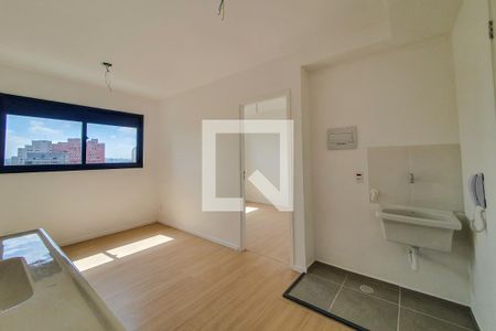 sala cozinha a. serviço de apartamento à venda com 1 quarto, 24m² em Sé, São Paulo