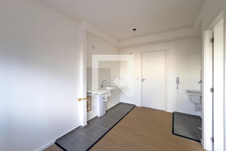Sala e cozinha de kitnet/studio à venda com 2 quartos, 33m² em Sé, São Paulo