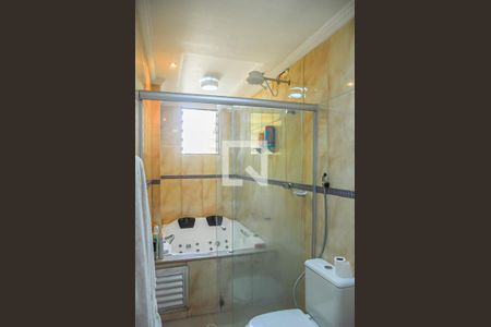 Banheiro da Suíte de casa para alugar com 4 quartos, 235m² em Jardim Maria Adelaide, São Bernardo do Campo