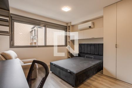 Dormitório de apartamento para alugar com 1 quarto, 29m² em Auxiliadora, Porto Alegre