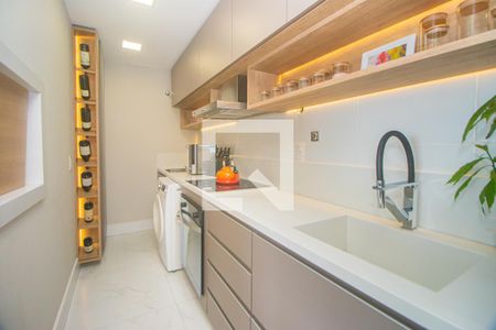 Studio à venda com 45m², 1 quarto e 1 vagaCozinha e Área de Serviço