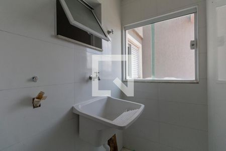 Cozinha e Área de Serviço Integrada de apartamento para alugar com 2 quartos, 42m² em Vila Ré, São Paulo