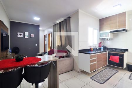 Sala de apartamento para alugar com 2 quartos, 96m² em Jardim das Maravilhas, Santo André