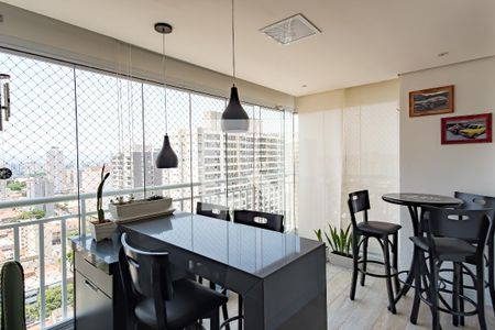 Sala Varanda de apartamento à venda com 2 quartos, 78m² em Vila Zilda, São Paulo