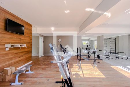 Área comum - Academia de kitnet/studio para alugar com 1 quarto, 30m² em Mooca, São Paulo