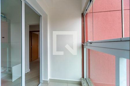 Varanda da Sala de apartamento para alugar com 2 quartos, 72m² em Vila Eldízia, Santo André