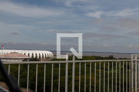 Varanda da Sala de apartamento à venda com 3 quartos, 236m² em Menino Deus, Porto Alegre