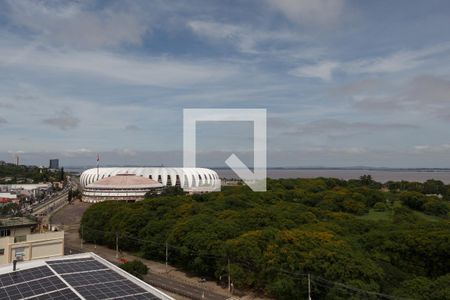 Varanda da Sala de apartamento à venda com 3 quartos, 236m² em Menino Deus, Porto Alegre