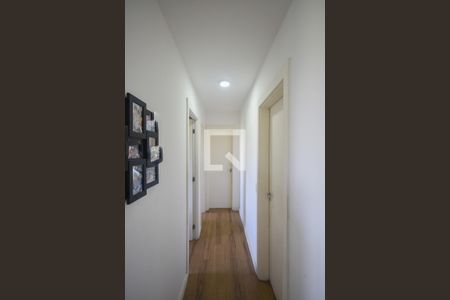 Corredor de apartamento para alugar com 3 quartos, 80m² em Chácara Agrindus, Taboão da Serra