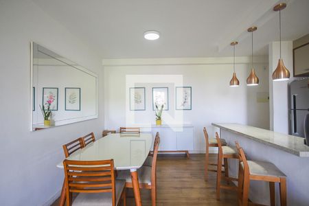 Sala de Jantar de apartamento à venda com 3 quartos, 80m² em Chácara Agrindus, Taboão da Serra