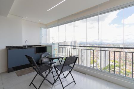 Varanda de apartamento para alugar com 2 quartos, 102m² em Jardim Caboré, São Paulo