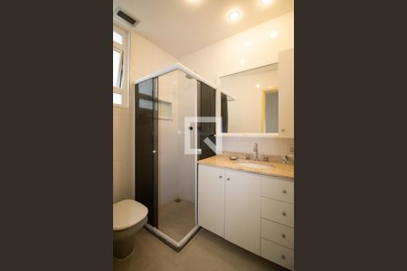 Apartamento para alugar com 100m², 3 quartos e 1 vagaBanheiro da Suíte - box