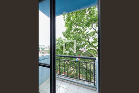 Varanda da sala  de apartamento para alugar com 3 quartos, 77m² em Santa Branca, Belo Horizonte