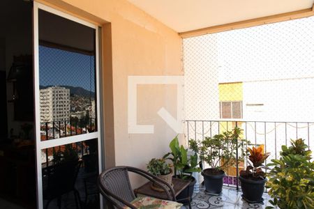Varanda da Sala de apartamento à venda com 2 quartos, 57m² em Lins de Vasconcelos, Rio de Janeiro