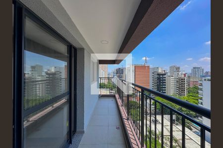Apartamento para alugar com 35m², 1 quarto e sem vagaSacada