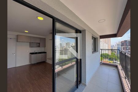 Apartamento para alugar com 35m², 1 quarto e sem vagaSacada