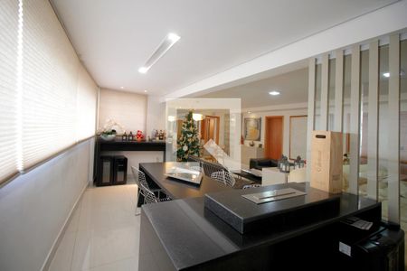 Varanda gourmet de apartamento para alugar com 4 quartos, 160m² em Sion, Belo Horizonte