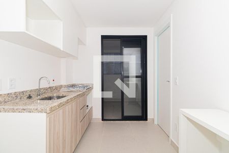 Sala e Cozinha de apartamento para alugar com 1 quarto, 35m² em Vila Maria Alta, São Paulo