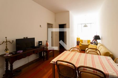 Detalhe da sala  de apartamento à venda com 3 quartos, 81m² em Leblon, Rio de Janeiro