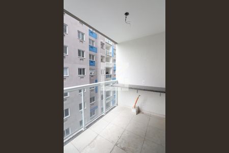 Varanda da Sala de apartamento para alugar com 3 quartos, 76m² em Mutondo, São Gonçalo