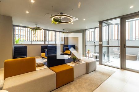 Studio para alugar com 25m², 1 quarto e sem vagaCoworking