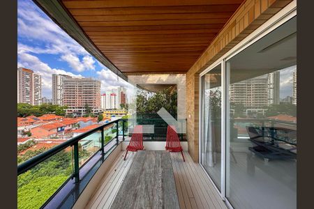 Sacada de apartamento à venda com 2 quartos, 340m² em Brooklin, São Paulo