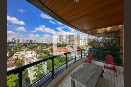 Sacada de apartamento à venda com 2 quartos, 340m² em Brooklin, São Paulo